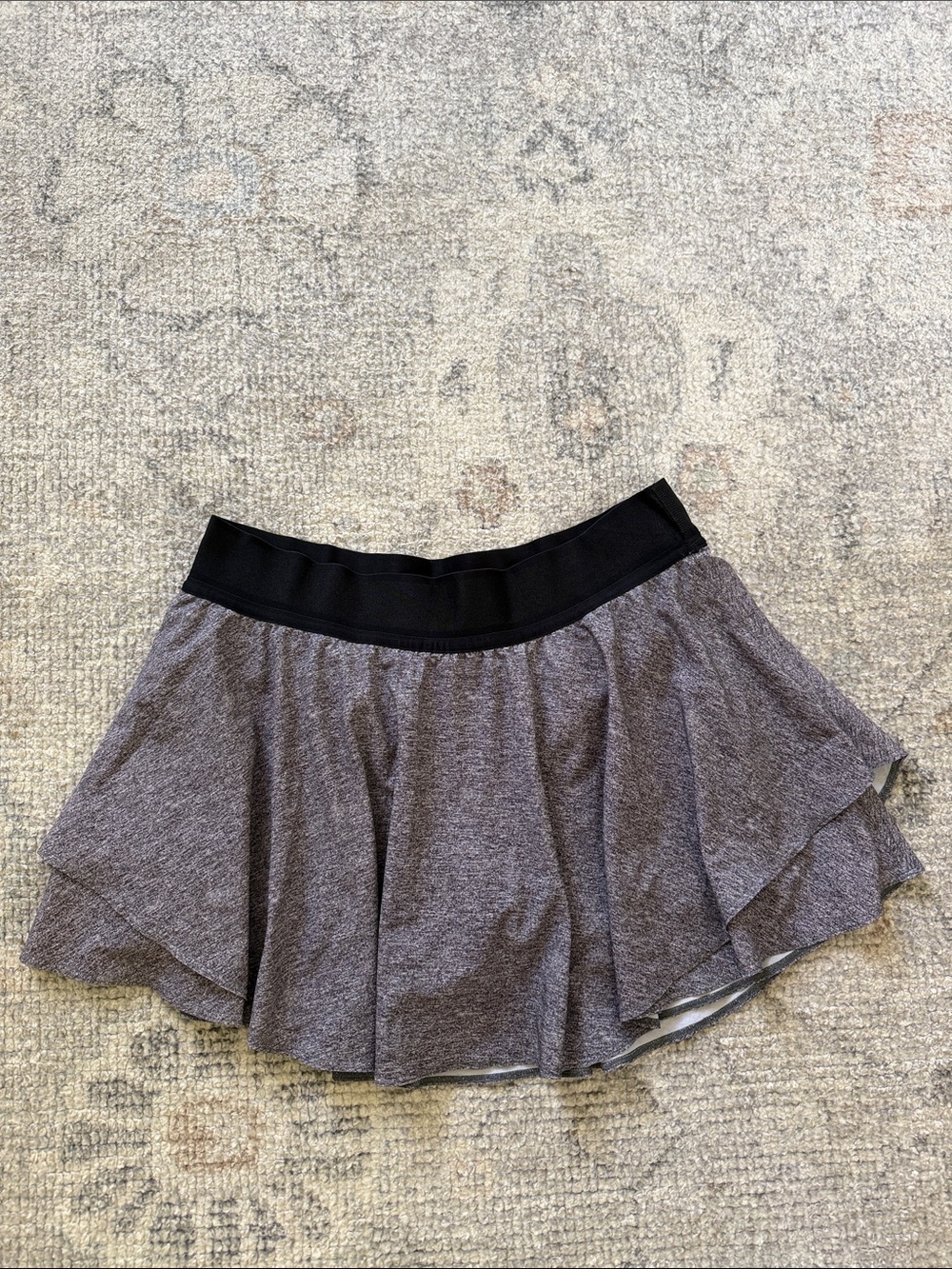 Lululemon Tennis Skirt with Black Waistbandt